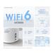 WiFi router TP-Link Deco X50 Pro(3-pack) AX3000, WiFi 6, 2x 2,5GLan, 2,4GHz/5GHz, HomeShield