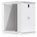 Ubiquiti Jednodílný nástěnný rozvaděč, 12U, 450 mm, skleněné dveře